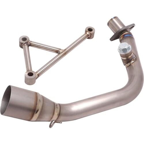 Escape Motorcycle Exhaust Mid Connect Tube Stainless Steel Exaust System For Vespa Sprint 150 Primavera 150 2015-2021