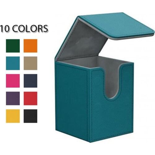 High Quality Cards Box for 100+ PCS Cards Card Case Container Holder Collection for Board Games TCG Pokemon CCG MTG YuGiOh