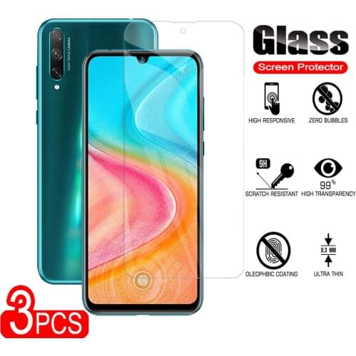 3Pcs 9H tempered glass for Huawei Y7 Prime 2019 Y7 Pro 2019 Y7 2019 protective phone screen protector film on Premium glass