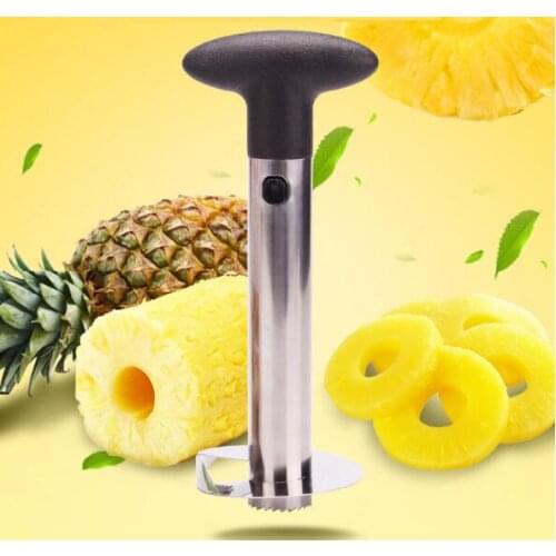1PC Stainless Steel Pineapple Peeler for Kitchen Accessories Pineapple Slicers Fruit Knife Cutter Kitchen Tools Cooking OK 0737
