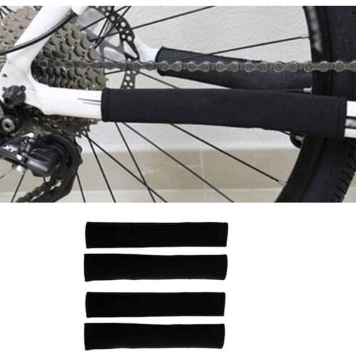 2PCS Bike Chain Guard Pad Bike Chain Guard Protector Bicycle Replacement Frame Chain Protective Cover Cycling Accessories