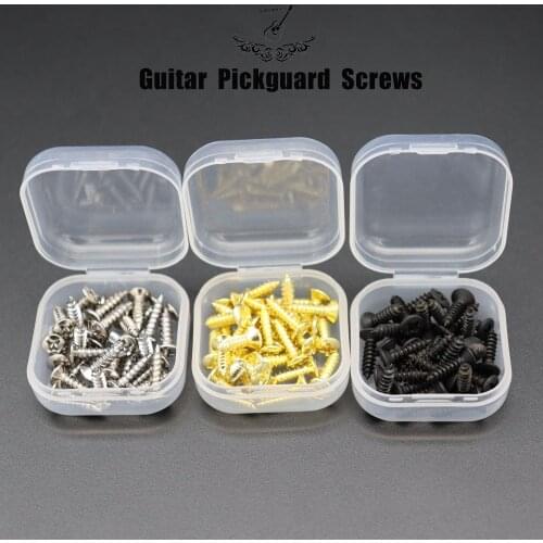 3mm Electric Guitar Pickguard Screws Scratch Plate Mounting Screws For ST/TL LP/SG Electric Guitar Bass(Pack of 30)
