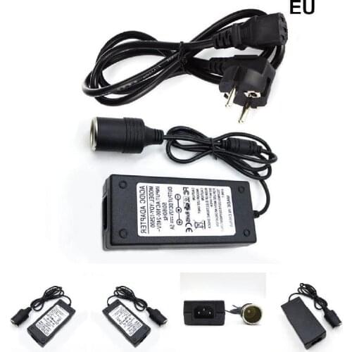 Power Adapter 220V to 12V Portable Car Automotive Cigarette Lighter Converter Inverter Car Styling