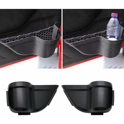 ABS Car Organizer Door Pocket Front Door Storage Pockets Box For 2011-2018 for Jeep Wrangler JK Net Pocket Replacement