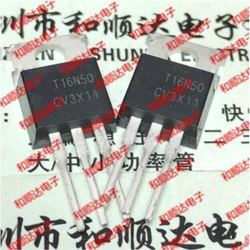 Free shipping 20PCS T16N50 AOT16N50 TO-220 500V 16A