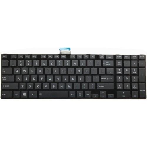 Free Shipping!! 1PC New Laptop Keyboard Stock For Toshiba C850 C855 L855D L850 L855 L870 L875 C870 C875 L850D