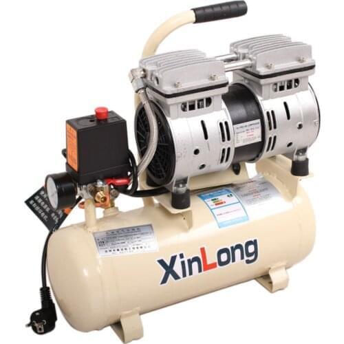 NEW Silent Oil-Free Air Compressor, compressor for airbrush, for OCA Laminator Bubble Remover/ Vacuum LCD Separator 550W/8L Tank
