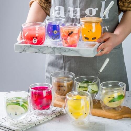 CCTM Double Wall Glass Cups