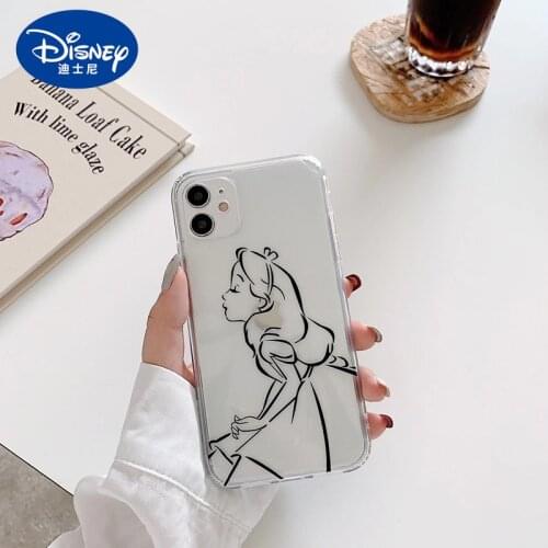 Disney Snow White Tpu Cases for IPhone Xr/11/11pro/11pro Masx/12/7/8/SE/7plus/12Pro Max Soft Phone Case Simplicity Fashion Style