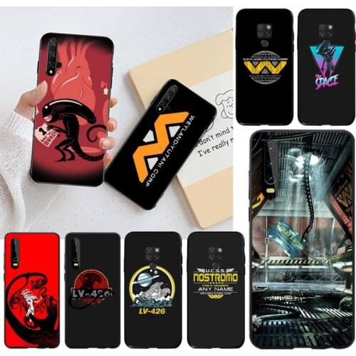 HPCHCJHM Aliens Hadleys Hope Nostromo Customer Phone Case for Huawei P40 P30 P20 lite Pro Mate 20 Pro P Smart 2019 prime