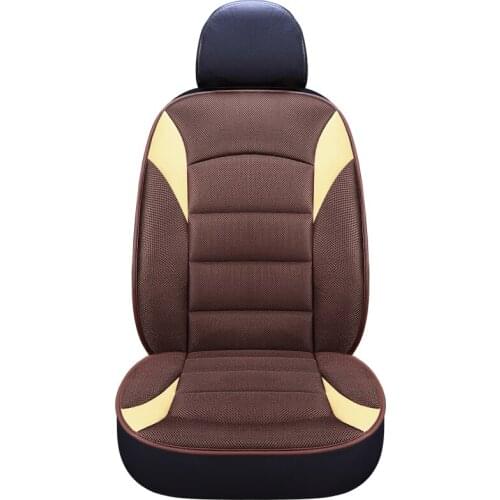 3colors(black,red,brown)polyester seat cover unversal car seat cover front seat protector fit most Sedans & Truck & SUV(1pcs)