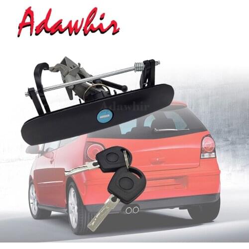For 2002-2006 VW Volkswagen Polo Door Handle with Lock Tail + 2 Keys 6Q6827565A 6Q6827565D
