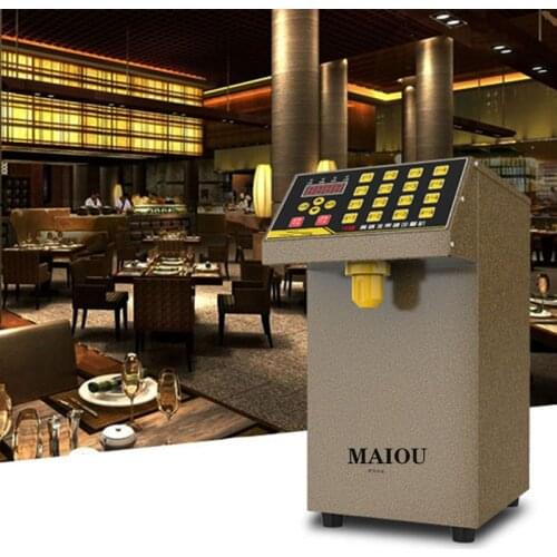 Commercial Use 220v Electric Boba Bubble Tea Sugar Fructose Dispenser Machine