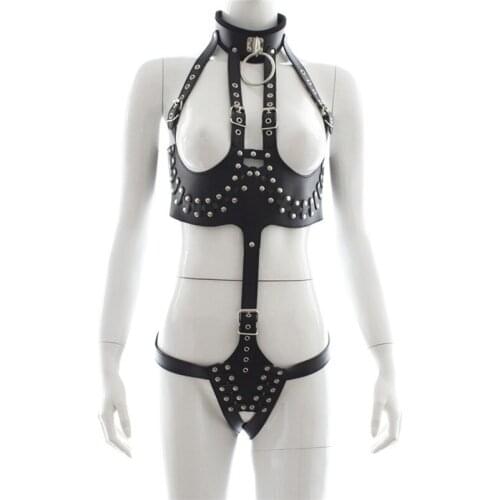 Erotic toys Queen adjust bondage restraints fetish Body Harness bdsm PU Leather Adult Toy Sex Toy Adult Games Sex game