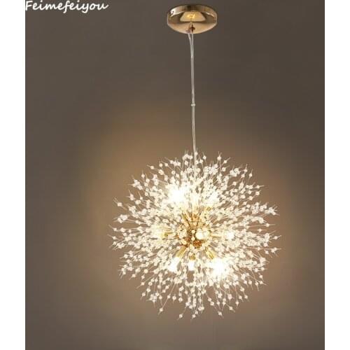 Feimefeiyou Crystal Pendant Lights