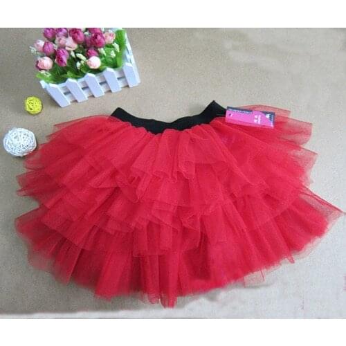 2019 Hot New Special TUTU skirt dance veil triple net girls skirt 3-10 years old