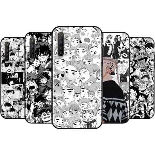Fashion cartoon boy for OPPO Reno 2 Z 2Z 2F 3 4 4Z 4F 4SE 5 Pro 4G 5G ACE 10X ZOOM F7 A5 A9 2020 Soft Black Phone Case