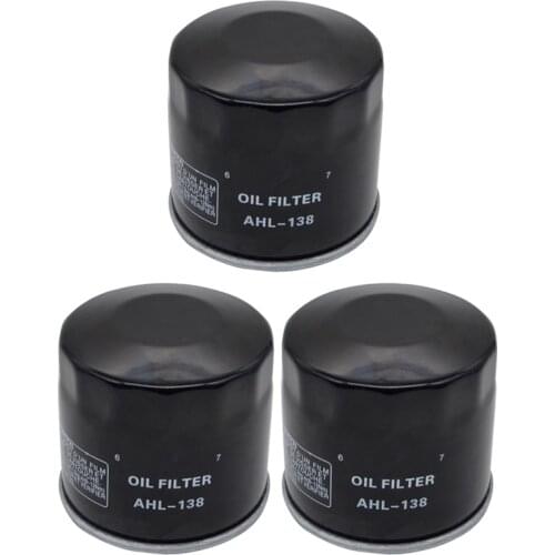 Motorcycle Parts Black Oil Filter For ARCTIC CAT 500 400 650 371 454 4X4 AUTO TRV MRP PLUS 375 2X4 376