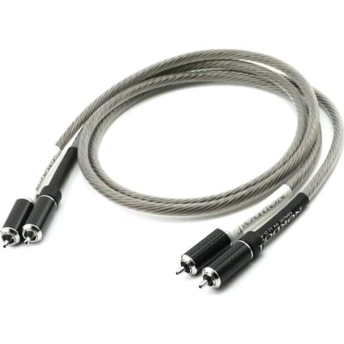Nordost Odin Supreme Reference Interconnect RCA Audio Cable with Carbon Fiber RCA Connector Plug