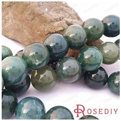 Wholesale Diameter 12mm Round Natural Beads Diy Jewelry Findings Accessories Roughly 32 pieces(JM6768)