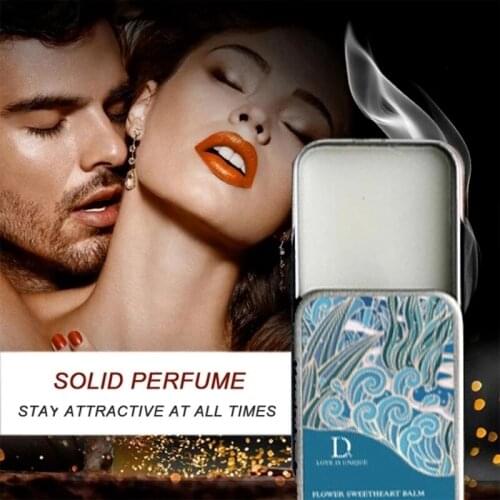 Adult Pheromone Perfume Women Men Temptation Flirting Aphrodisiac Attraction Solid Balm Mild Long Lasting Aroma Dating Fragrance