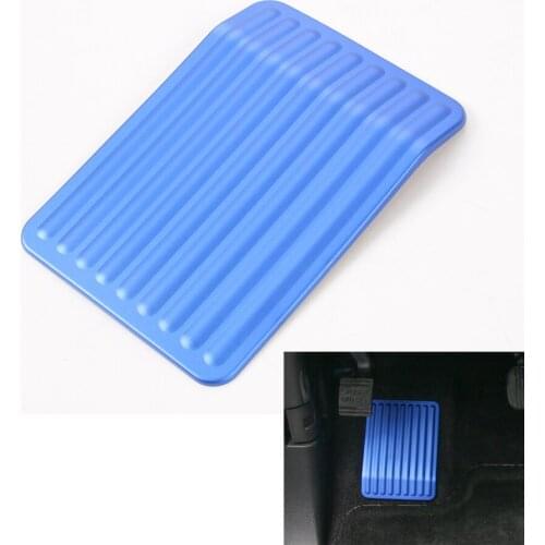 Fit For 2015 2016 Ford F150 Auto Car Left Foot Feet Rest Pedal Cover Trim Styling Sticker Interior Mouldings Aluminum Alloy