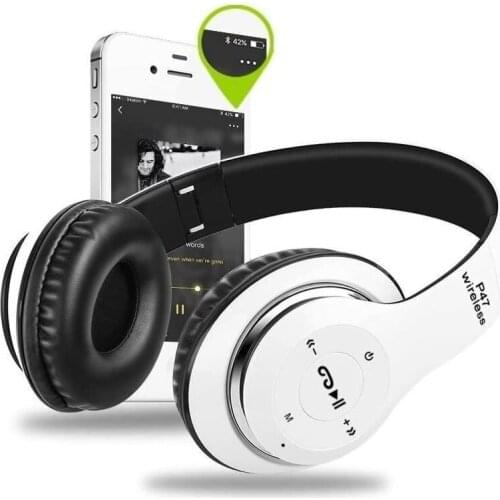 Best Selling P47 Headphones 3.5mm BT 5.0 TF Card FM Stereo Radio MP3 Player P47 Wireless Headphones For IOS Android Phone P47