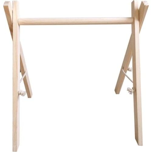 Nordic Simple Wooden Children Room Decorations Newborn Kids Baby Fitness Rack P31B