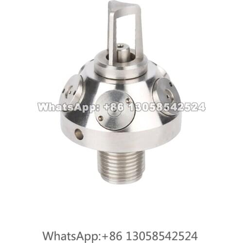 Water Mist Nozzle for Fire Fighting, New Design Close Type 6 Mist Jets Fire Protection Fine Atomizing Nozzle