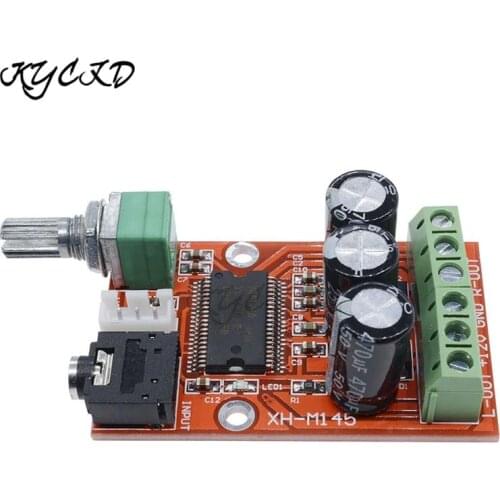 XH-M145 Digital Amplifier Board Class D YDA138-E DC 12V Amplifiers HD Original High Resolution Dual Channel Stereo Audio AMP