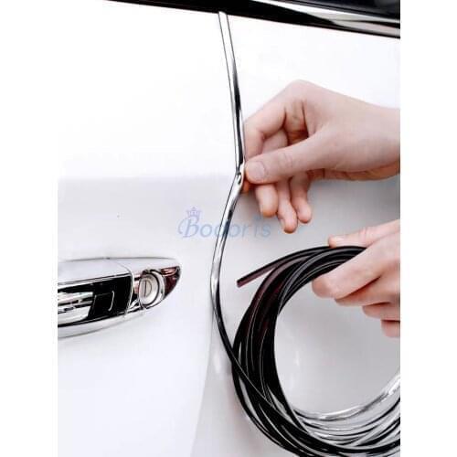 For Hyundai Elantra CN7 2020 2021 Door Edge Guards Trips Scratch Crash Protection Bar anti-Scratch Strips Auto Accessories
