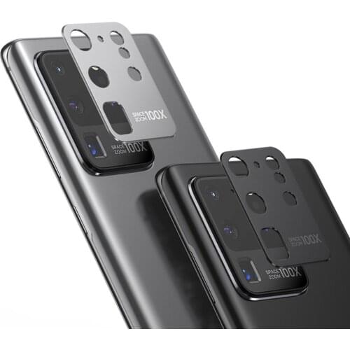 Camera Lens Protector Protecitive Film For Samsung S20 Ultra Metal Rear Lens Protection Ring Case For Galaxy S20 Plus/S20 Ultra