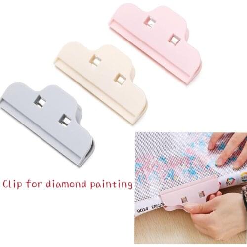 Househould DIY Diamond Painting Tools Clips Diamond Painting Accessories Cross Stitch Tool Food Snack Storage Seal Food Clips