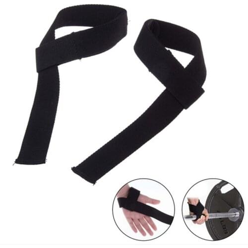 1Pc Brace Padded Gym Body Building Training Weightlifting Wrap Grip Gloves Weight Lifting Strap Hand Wrist Support Straps