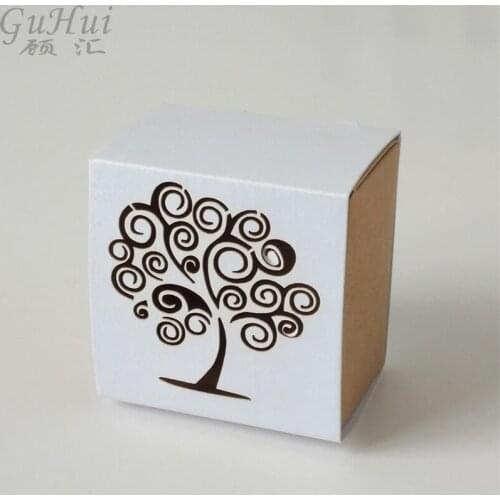20pcs European Hollow Heart Tree Bird Cage Drawer Shape Candy Box Kids Birthday Wedding Party Decoration Baby Shower Supplies