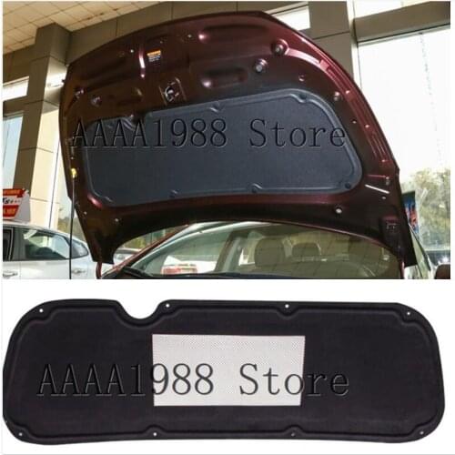 2016 2017 2018 for Kia Forte Cerato k3 Car Heat Sound Insulation Cotton Front Hood Engine Firewall Mat Pad Cover Noise Deadener