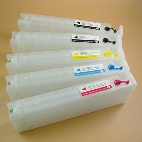 700ML Refillable Ink Cartridges With Chip For Epson SureColor T3200 T5200 T7200 T3270 T5270 T7270 chip stable