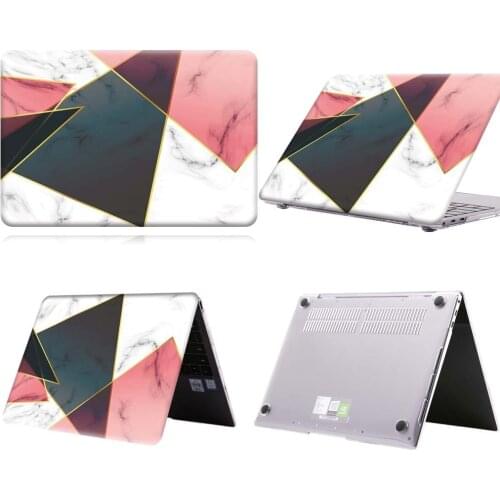 Black Red Geometric Anti-slip Laptop Case For MateBook 13/13 AMD Ryzen/14/D14/D15/X 2020/X Pro/Pro 16.1/Honor MagicBook 14/15