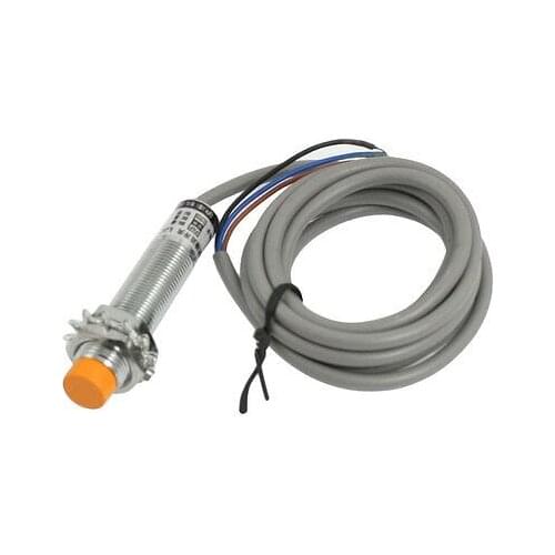 DC 6-36V PNP NO 1-5mm Cylindrical Capacitive Proximity Sensor Approach Switch