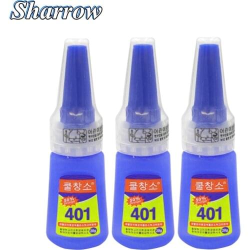 Genuine goods 401glue Strength Adhesiveinert Fast Adhesive 20g Archery Accessories Sticking Arrowhead Fixed Feather Fixed
