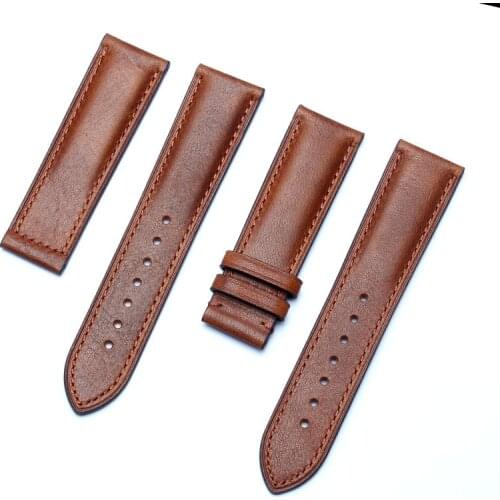 FOR Hamilton Khaki Sir Crazy Horse Leather Leather Strap Hamilton Watch Band Accessories 20 22mm