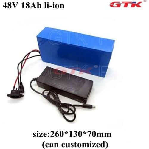 48v 18ah lithium battery 18Ah 48v battery pack with BMS 48V 18Ah ebike vacuum cleaner Drill li-ion battery+3A charger