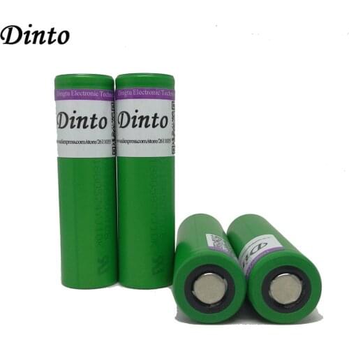 Dinto 3000mAh 3.7V VTC6 18650 Battery US18650VTC6 High Capacity Rechargeable Li-ion Batteries for Sony