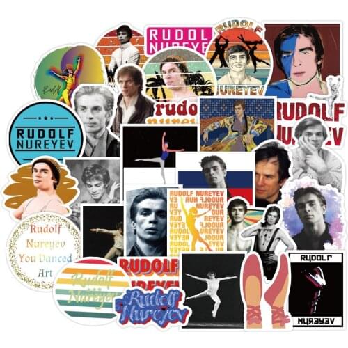 10/50Pcs/pack Rudolf Hametovich Stickers For Skateboard Helmet Gift Box Bicycle Computer Notebook Car Childrens Toys Lable