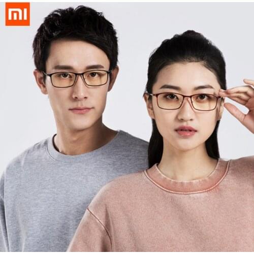 Orginal Xiaomi 75% Anti Blue Light Glasses For Men Women Mijia Anti Radiation Computer Gaming Glasses UV Blocking Fatigue Proof