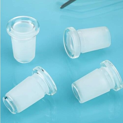 Down-Pipe Adapter Bong Downpipe Reducing Adaptor 18.8mm Female Joint Inline 14.5mm for Glass Water Pipes Female Jiont Glass Bong