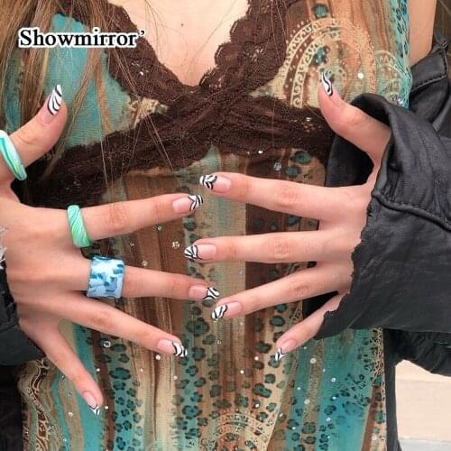 Showmirror Tie Dye Printed Crop Top Lace Y2K Cami Top Cute Kawaii Clothes Sleeveless V Neck Sexy Tanks Female Summer Streetwear