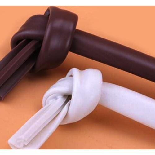 5M PVC wooden door window sash seal bumper strip weatherstrip sound insulation