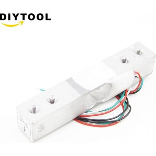 YZC-131 5Kg 4 Hole Mini Electronic Scale Sensor Load Cell 5 to 10V