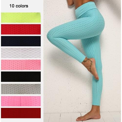 Yoga Pants Women High Waist Gym Fitness Leggings Tummy Control Seamless Leggings Energy Workout Running Hip Lift Yoga Leggings